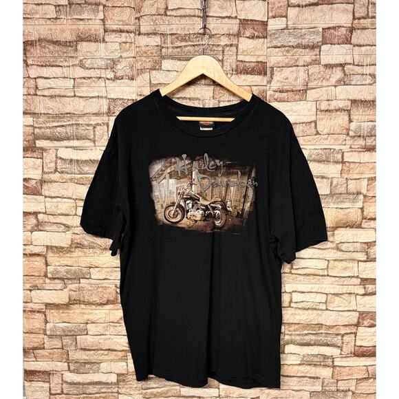 Harley Davidson Other - Vintage Harley Davidson Size 2XL St Charles Black Biker
